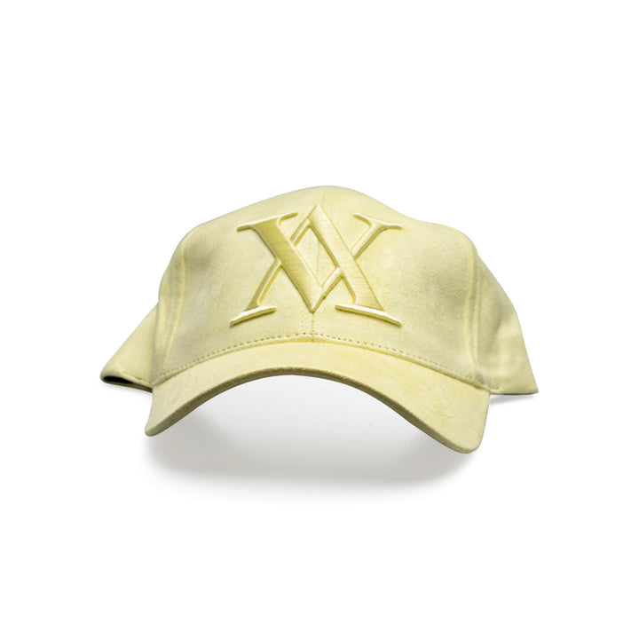 ALMVGHTY SUEDE LOGO HAT