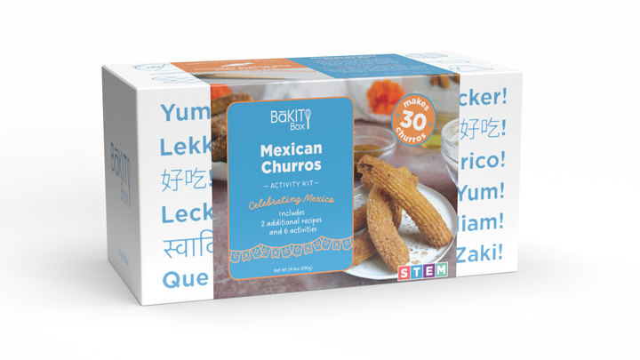BāKIT Box Churros Celebrating Mexico STEM Activity Kit