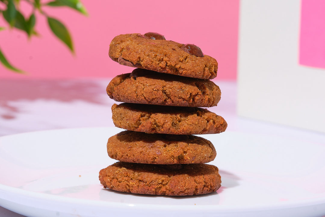 Bake Me Healthy Dark Chocolate Chip Cookies