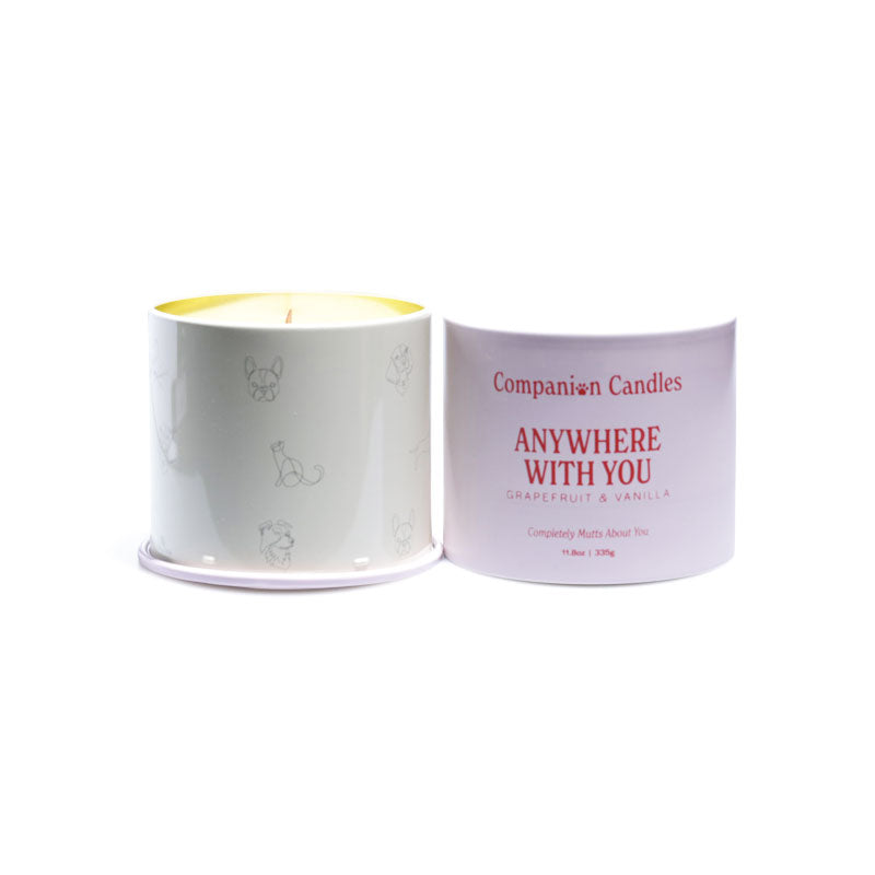 Companion Candles Anywhere with You // Grapefruit & Vanilla