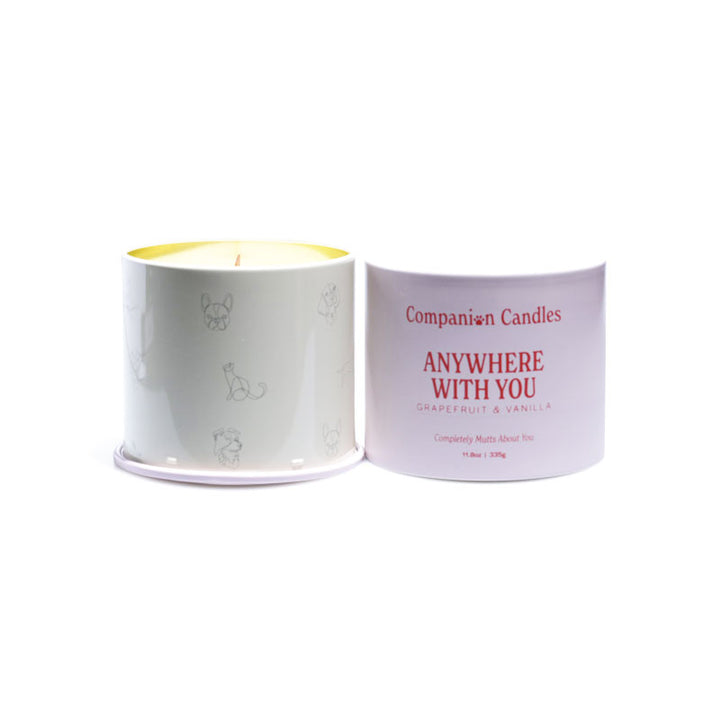 Companion Candles Anywhere with You // Grapefruit & Vanilla