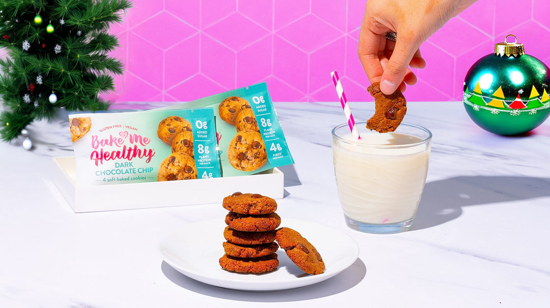 Bake Me Healthy Dark Chocolate Chip Cookies