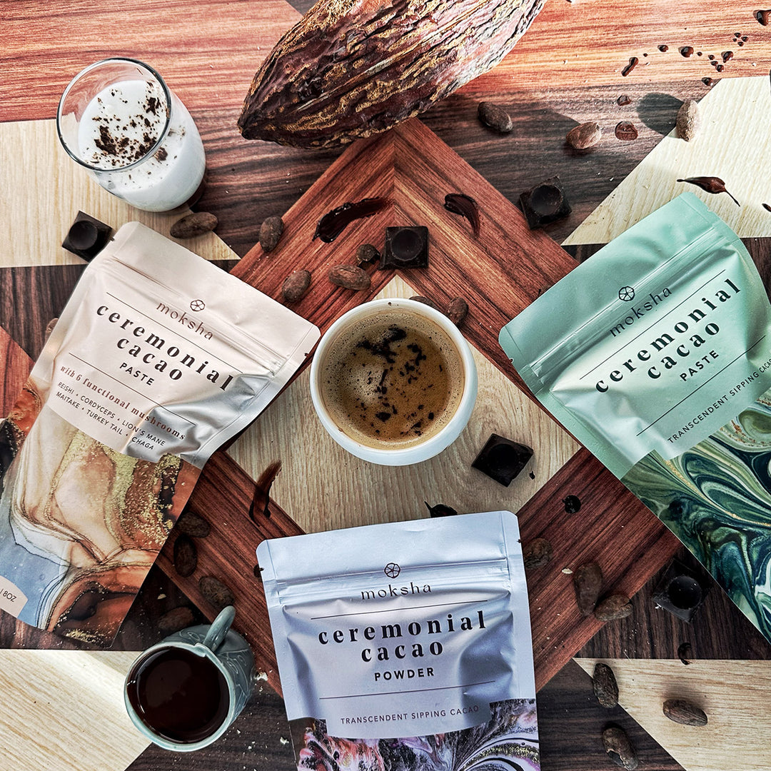 Moksha Chocolate Ceremonial Cacao Powder