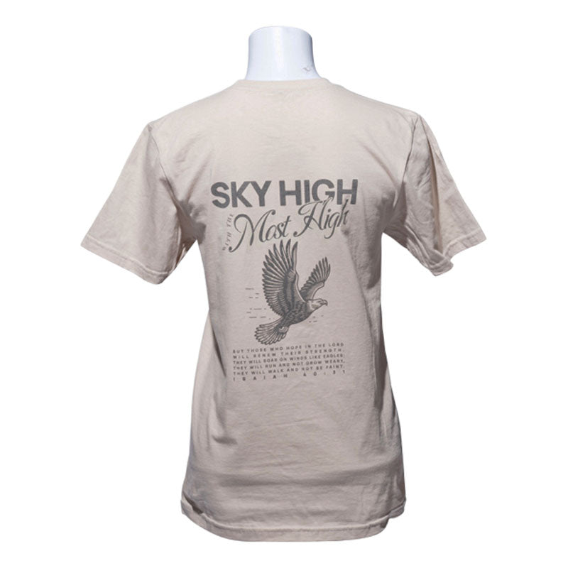 Evora Design Co. | Isaiah 40:31 Christian T-Shirt | “Soar on Wings Like Eagles” | Faith + Strength Tee for Men & Women