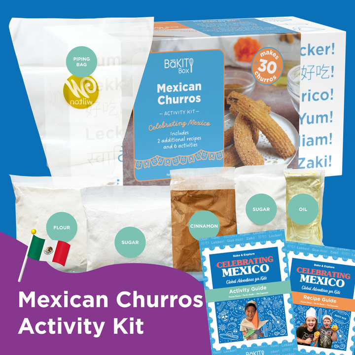 BāKIT Box Churros Celebrating Mexico STEM Activity Kit