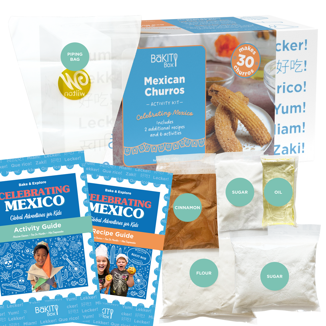 BāKIT Box Churros Celebrating Mexico STEM Activity Kit