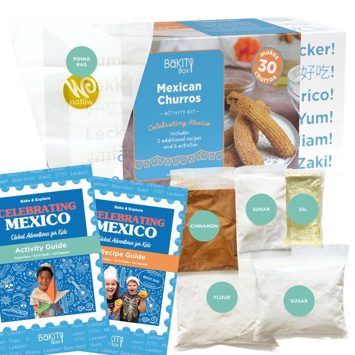 BāKIT Box Churros Celebrating Mexico STEM Activity Kit