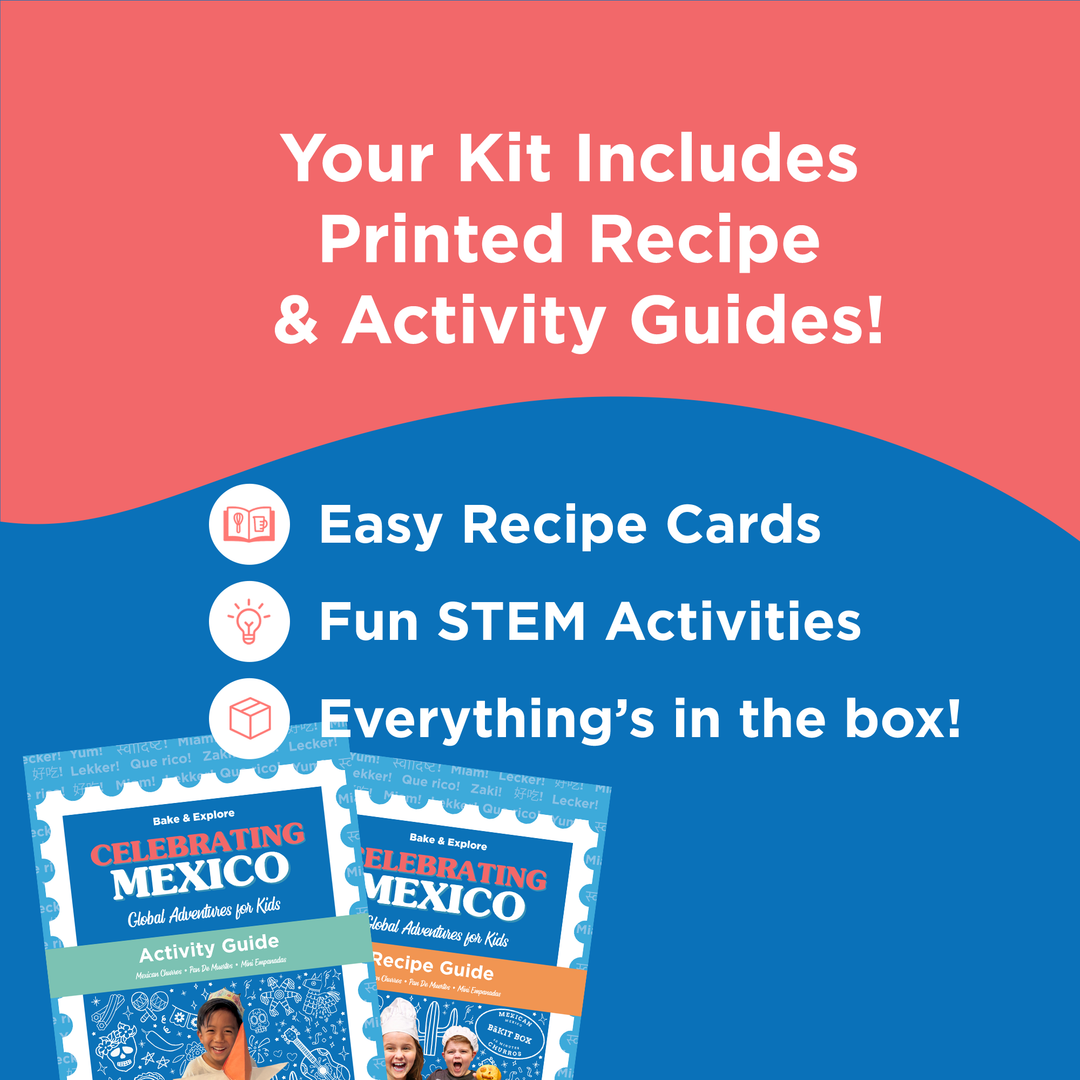 BāKIT Box Churros Celebrating Mexico STEM Activity Kit
