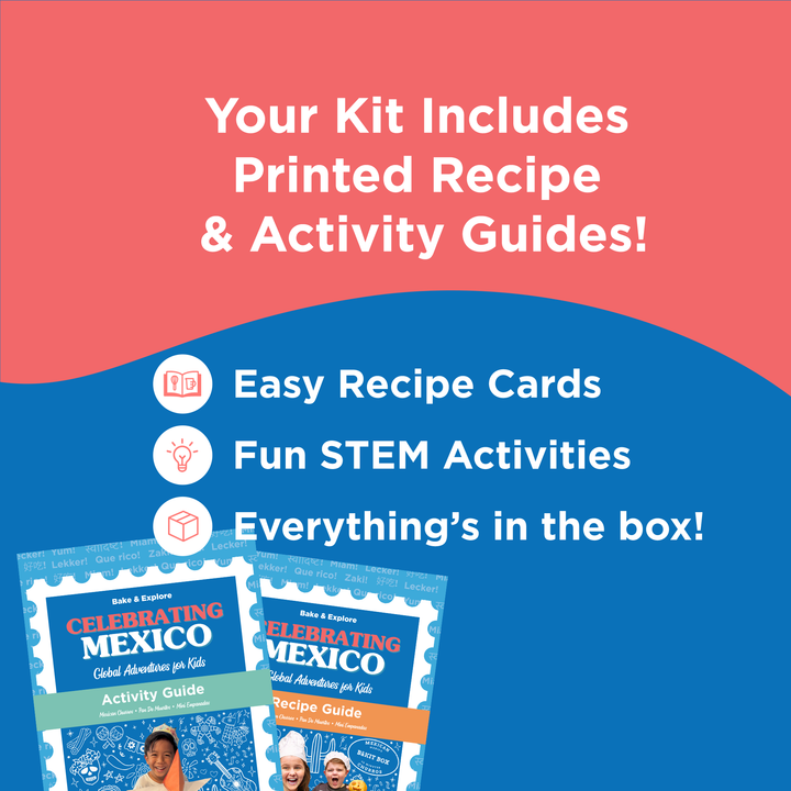 BāKIT Box Churros Celebrating Mexico STEM Activity Kit