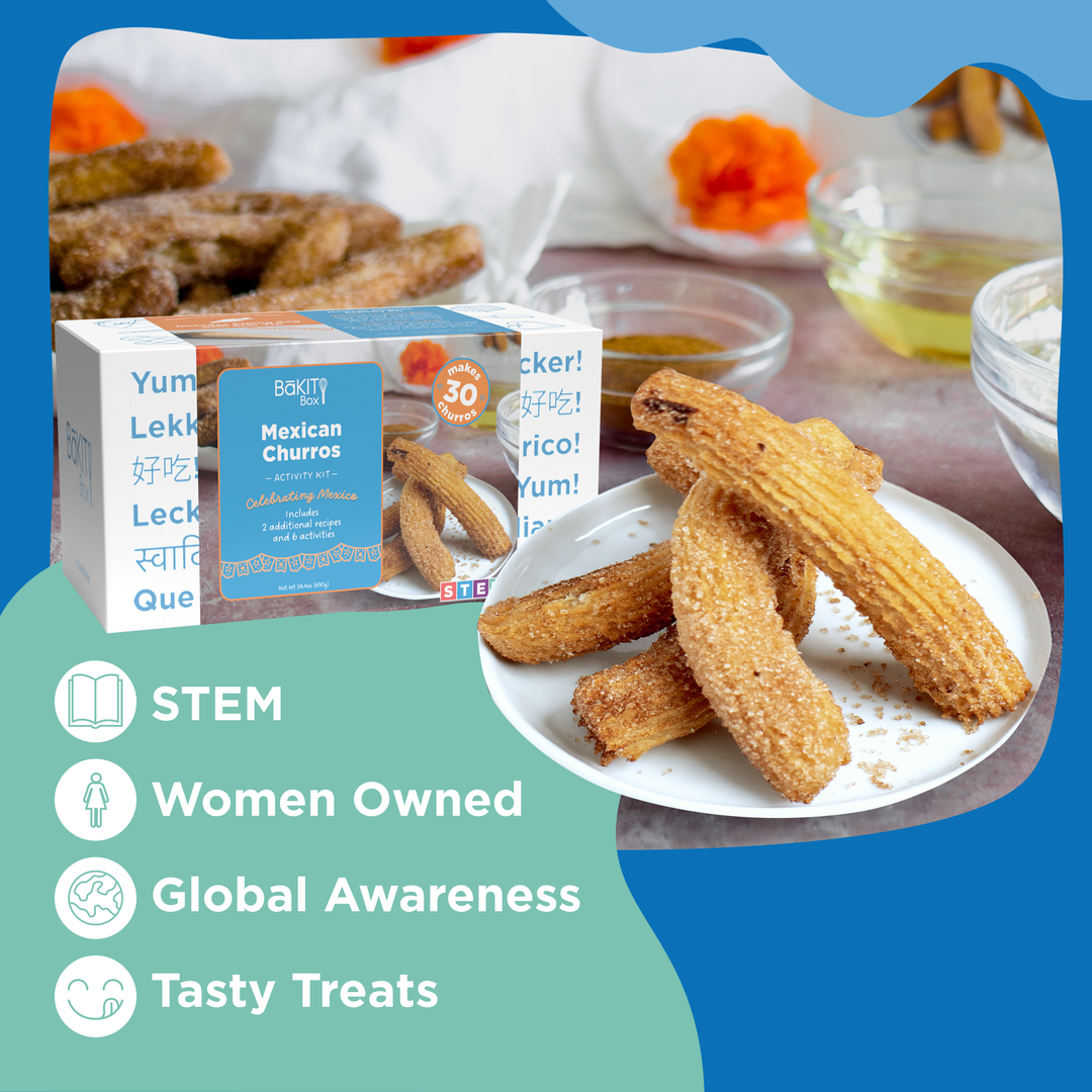 BāKIT Box Churros Celebrating Mexico STEM Activity Kit
