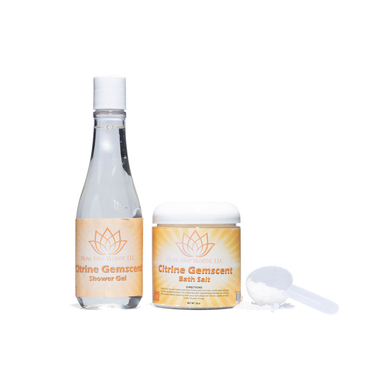 Flow Like Water, Gemscnt Citrine Bath Set