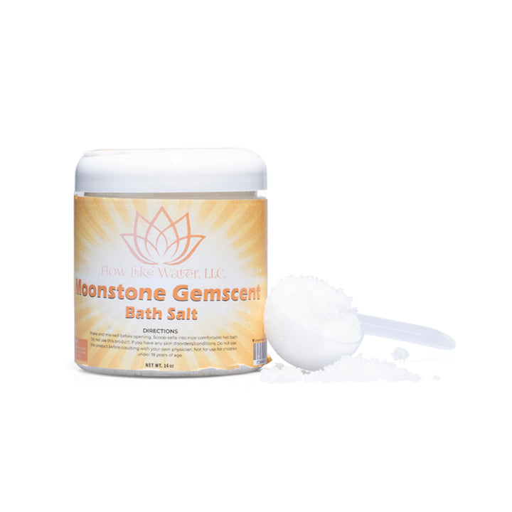 Flow Like Water, Gemscent Moonstone Bath Salt