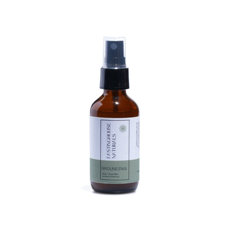 FastingHouse Naturals Grounding Mist - Natural Calming Spray for Body and Room