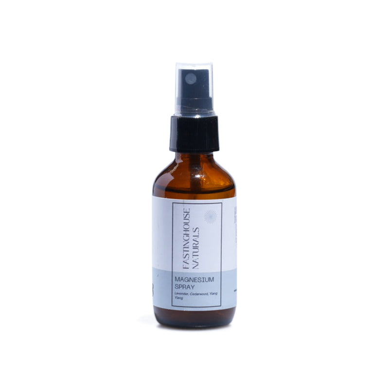 FastingHouse Naturals Magnesium Mist - Natural Relaxation Spray for Sleep, Stress and Sore Muscles