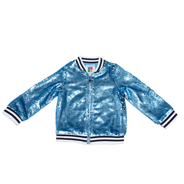 HBCU Legacy Fashion JSU Girls Sequin Bomber Jacket