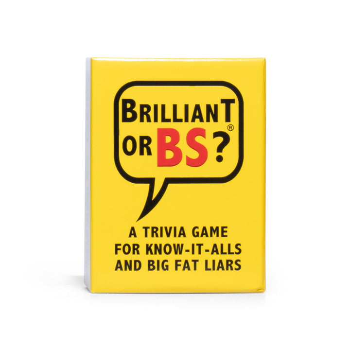 Brilliant or BS? Original Edition Trivia Party Game