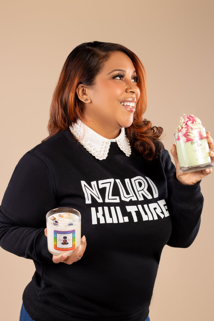 Nzuri Kulture - Black Onyx Intention Based Candle