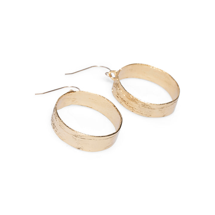 Lingua Nigra Poetic Hoop Earrings