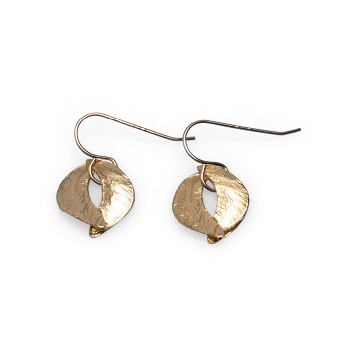 Lingua Nigra Delores Tiny Sculptured Organic Earrings