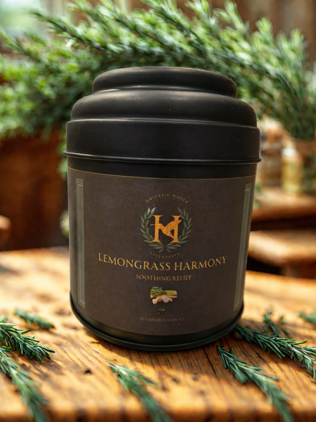 Holistic Haven Essentials LLC Lemongrass Harmony Herbal Tea Blend