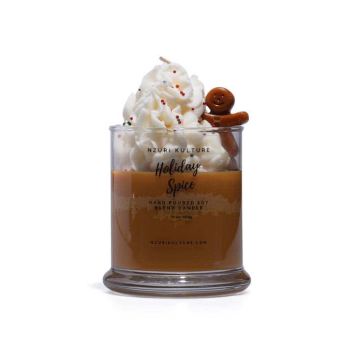 Nzuri Kulture - Holiday Spice Dessert Inspired Candle