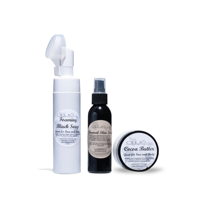 Olijé Body Care Foaming Black Soap Facial Kit