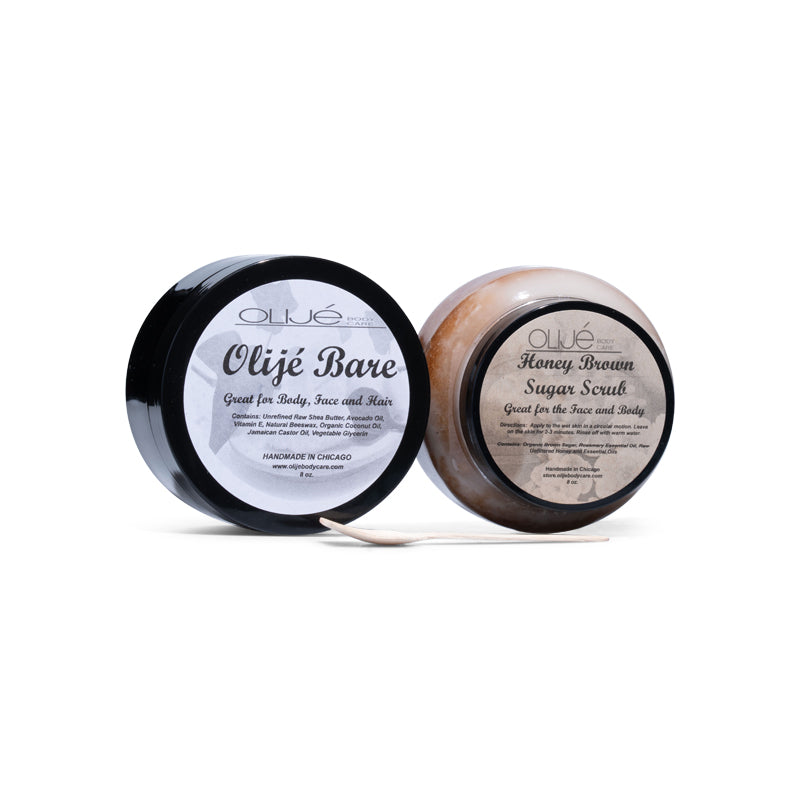 Olijé Body Care Whipped Butter & Sugar Scrub Bundle