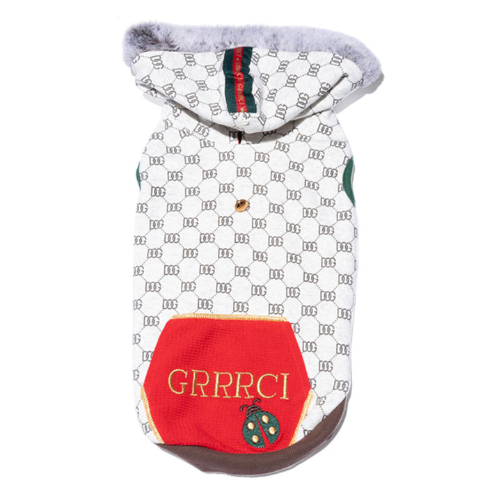 PetTee Apparel GRRRCI Lady Bug Dog Hoodie