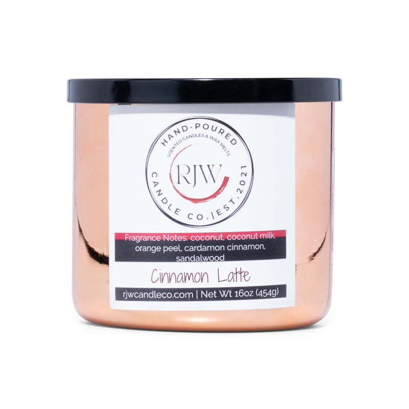 RJW Candle Co. 3-Wick Handcrafted Candle - Coconut Apricot Wax