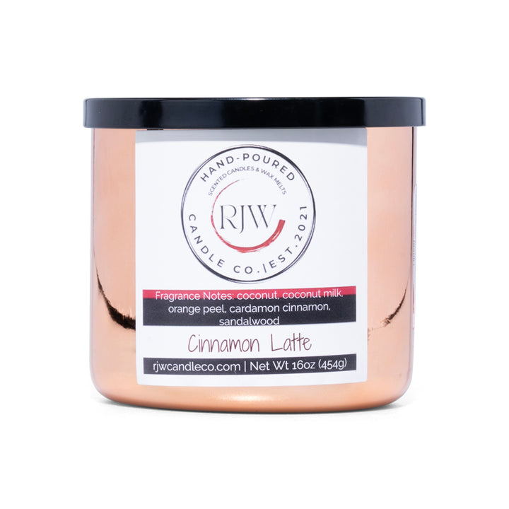 RJW Candle Co. 3-Wick Handcrafted Candle - Coconut Apricot Wax