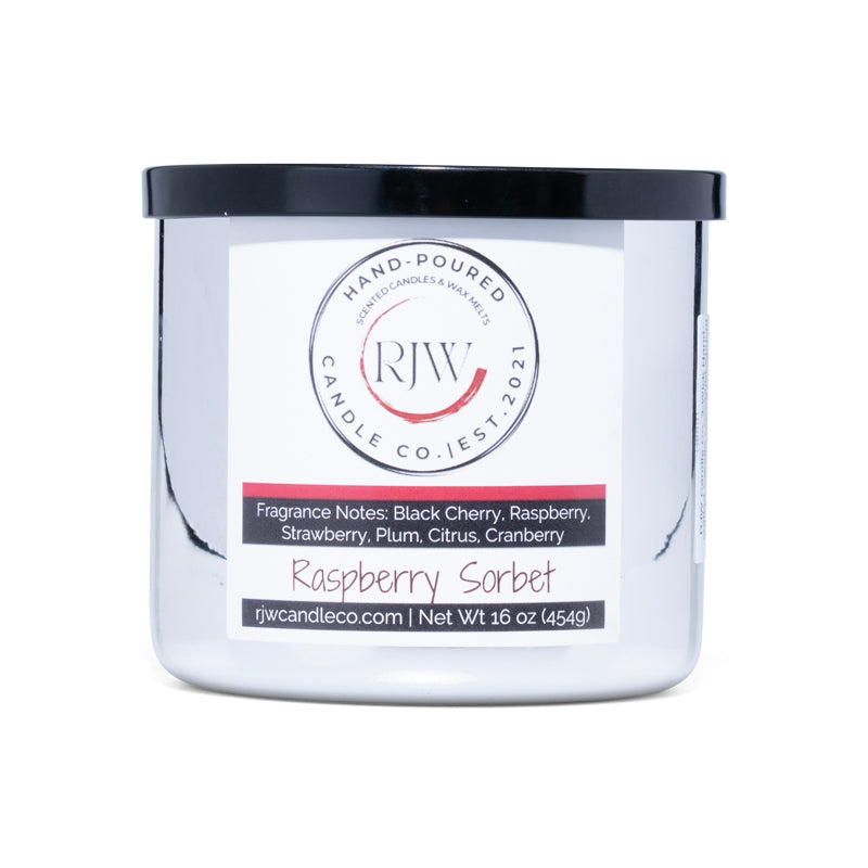 RJW Candle Co. 3-Wick Handcrafted Candle - Coconut Apricot Wax