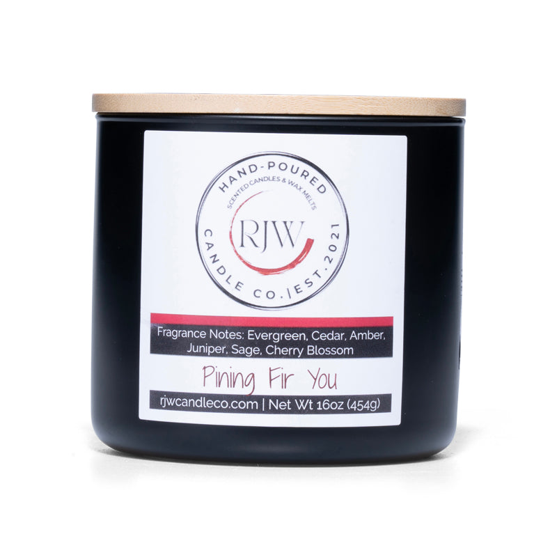 RJW Candle Co. 3-Wick Handcrafted Candle - Coconut Apricot Wax