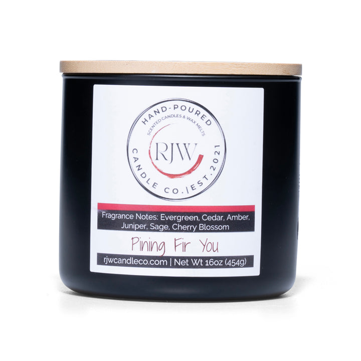 RJW Candle Co. 3-Wick Handcrafted Candle - Coconut Apricot Wax