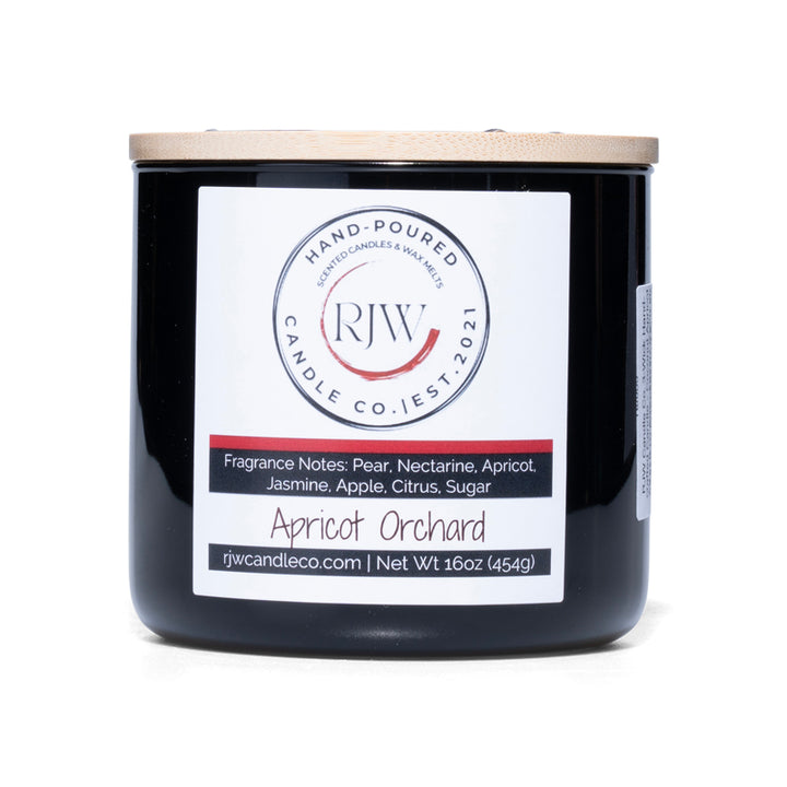 RJW Candle Co. 3-Wick Handcrafted Candle - Coconut Apricot Wax