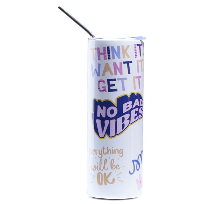 Simple Creations By T Stay Hydrated, Stay Radiant Stainless Steel Tumbler