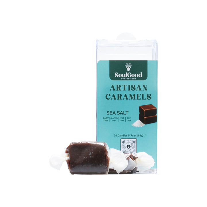Soul Good Confections Artisan Caramels - 10-Piece Box (Single Flavor)