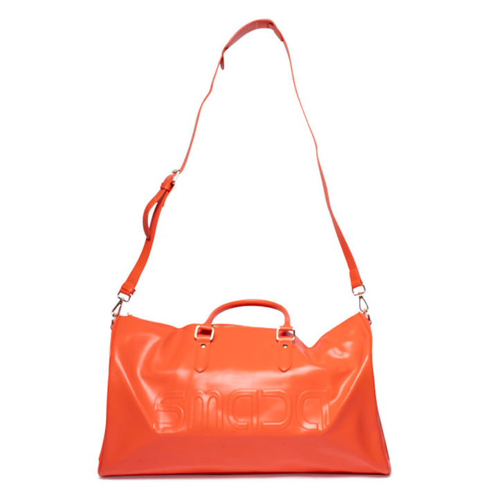 SMADA Embossed Weekender Bag – Leather Travel Essential