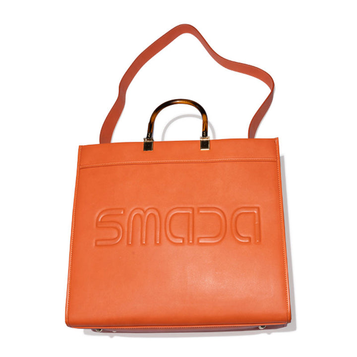 SMADA Embossed Tote Large – Limited Edition Designer Tote w Complimentary Organizer