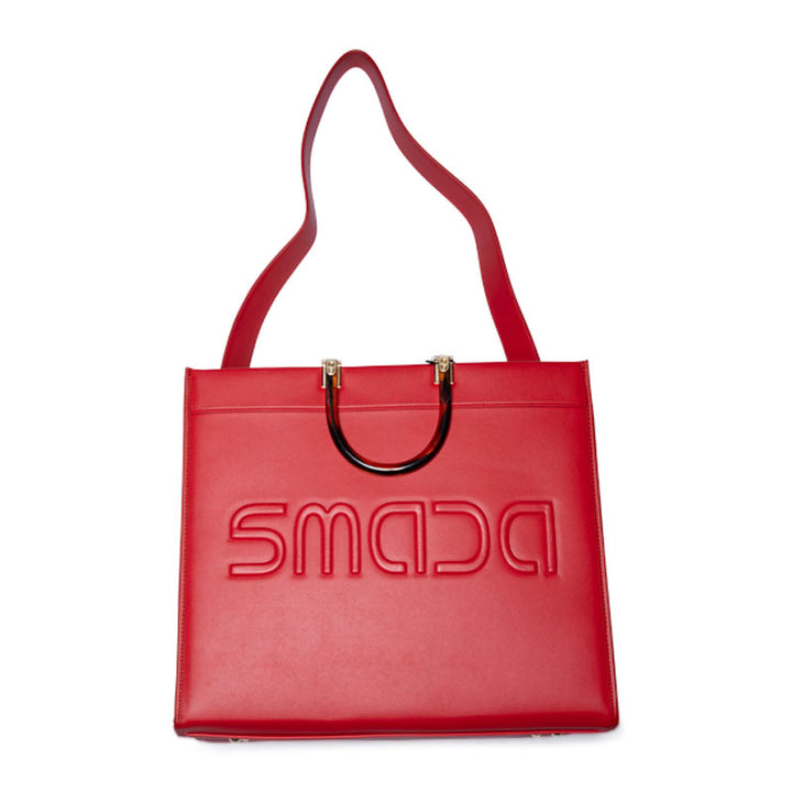 SMADA Embossed Tote Large – Limited Edition Designer Tote w Complimentary Organizer