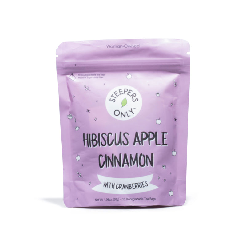 Steepers Only Hibiscus Apple Cinnamon Tea