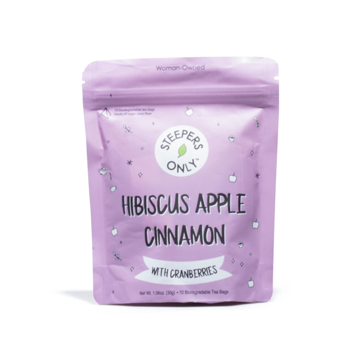 Steepers Only Hibiscus Apple Cinnamon Tea