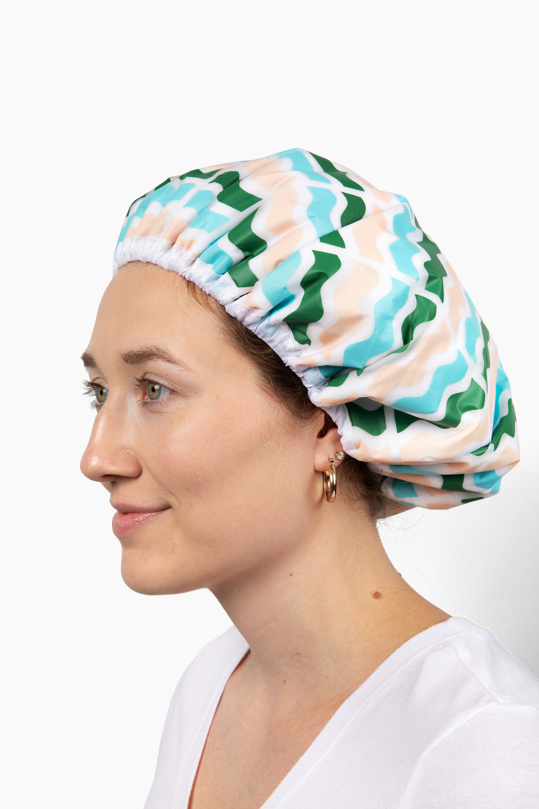 SWAIR Shower Cap lined in terry cloth