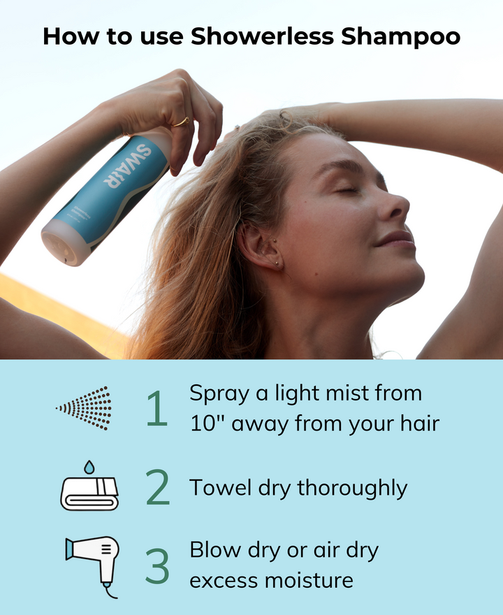 SWAIR SweatShield Leave-In Conditioner ( Peach Ginger 8 -oz)