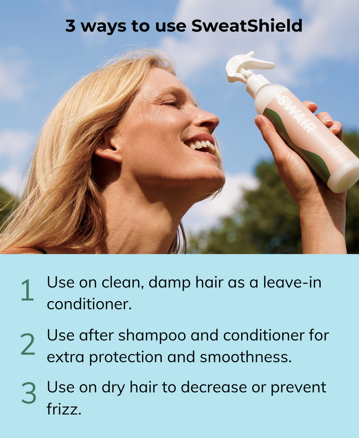 SWAIR SweatShield Leave-In Conditioner ( Peach Ginger 8 -oz)