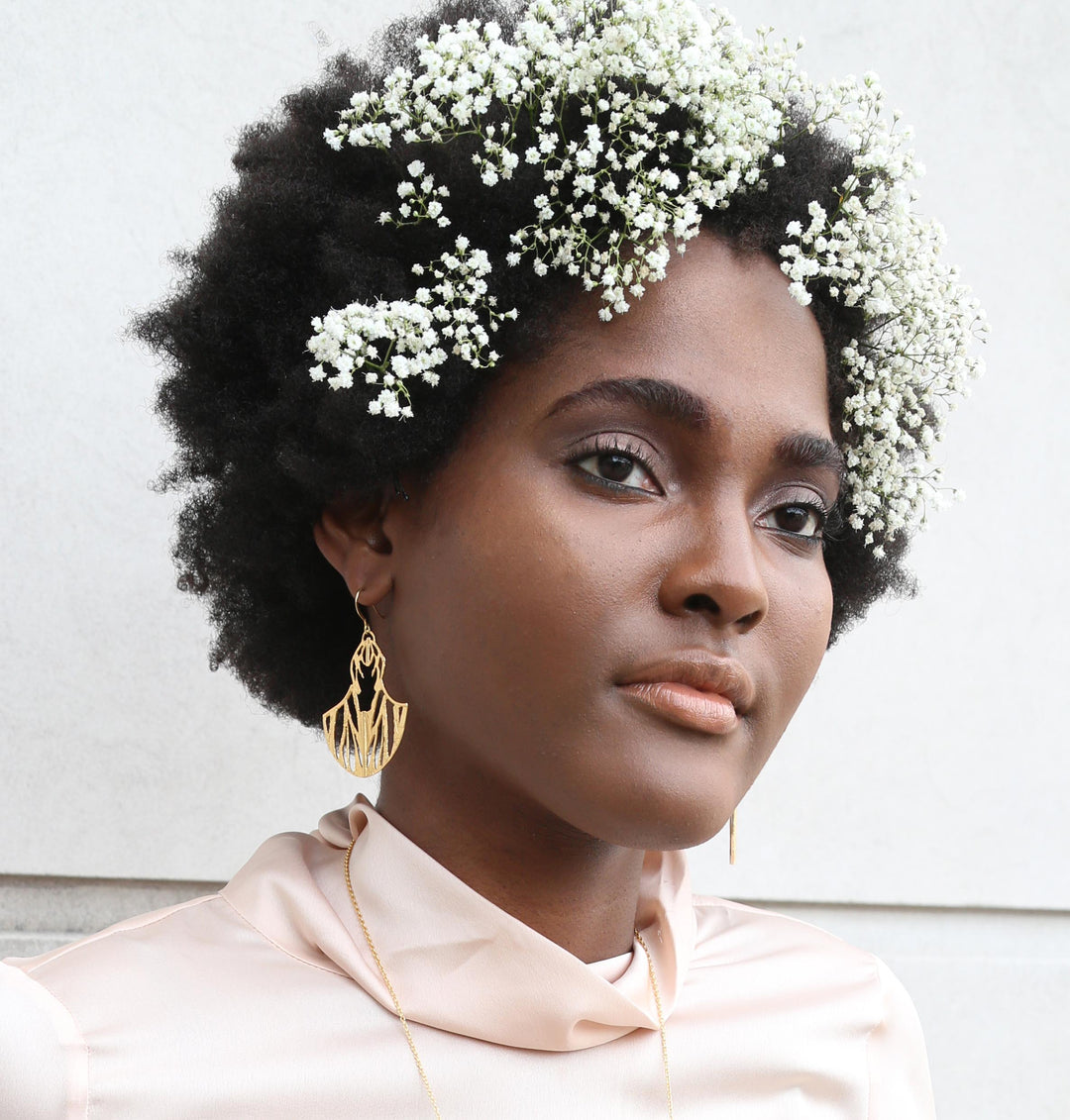 Lingua Nigra Ultrasonic Flight Cutout Earrings
