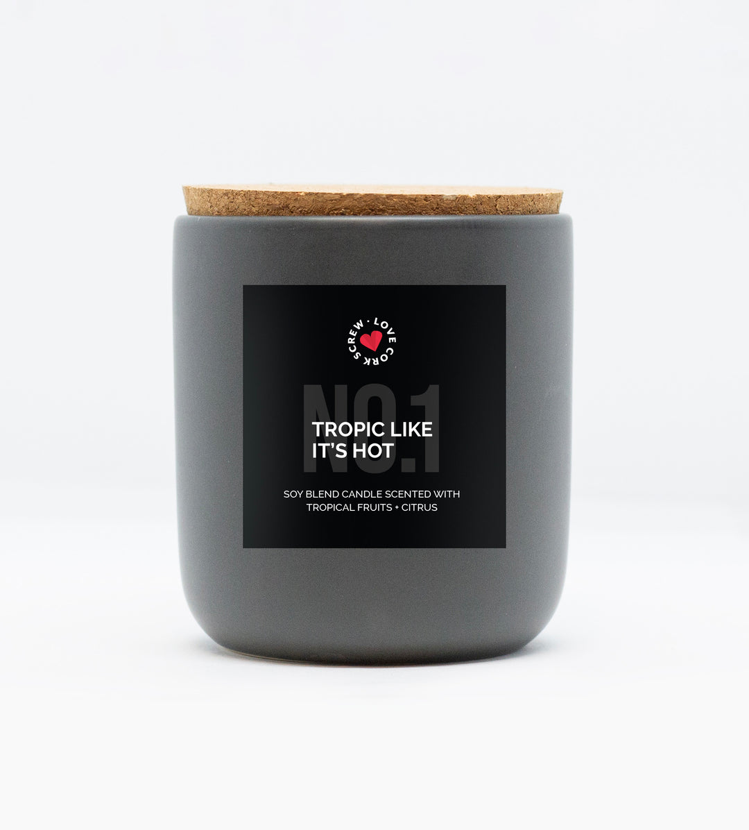 Love Cork Screw Tropic Like It's Hot Candle