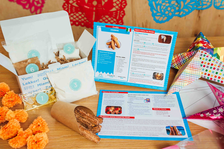 BāKIT Box Churros Celebrating Mexico STEM Activity Kit