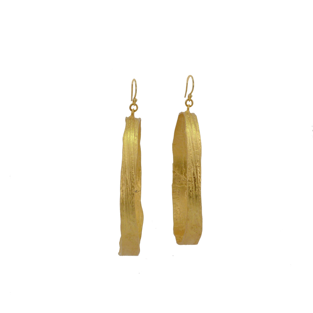 Lingua Nigra Poetic Hoop Earrings