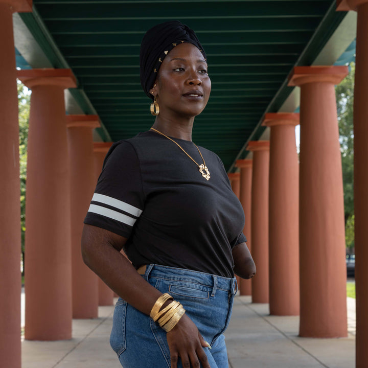 Lingua Nigra Poetic Hoop Earrings