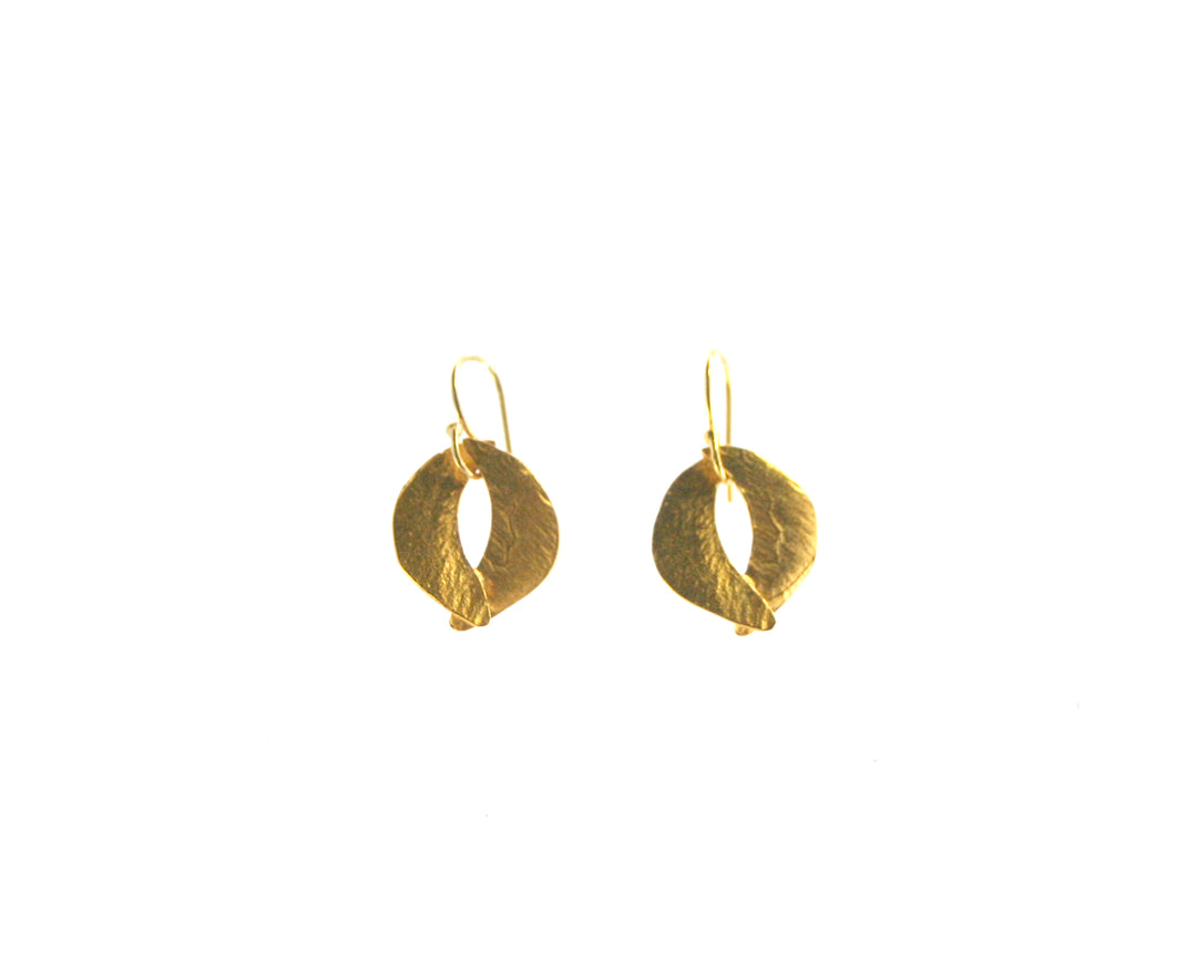 Lingua Nigra Delores Tiny Sculptured Organic Earrings